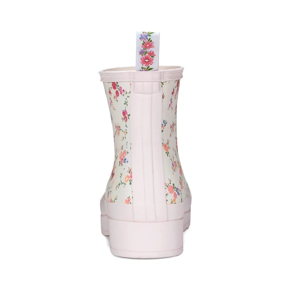 💧☔️🌦️Hunter x LoveShackFancy Women’s PLAY™ Short Rose Heart Rain Boots - Picture 7 of 11